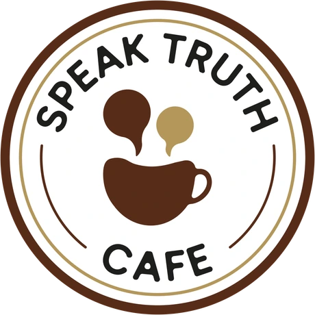 The Speak Truth Cafe seal.